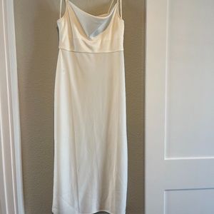 Anthropologie Cali Satin Midi Dress by Sachin + Babi